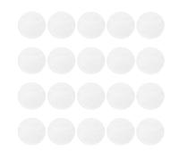 Milisten Cache-badge Transparent Rond en Pvc pour Badges Souvenirs de 55mm, Lot de 20 Pièces, Protège et Expose Vos Badges Surface Lisse, pour Collection et Affichage
