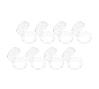 Milisten Cache-Boutons pour Cuisinière Gaz 8 Pièces Réutilisables en Plastique Solide Sécurité Garçon et Filles et Installation sans Outil