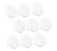 Milisten Cache-Prises pour Bébé 10Pcs Protection Électrique Sécurité Garçon et Plastique Solide Installation Facile Protection Dangers Électriques
