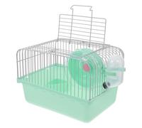 Milisten Cage De Transport Portable pour Hamsters Accessoires Inclus Idéale pour Voyages Et Visites chez Le Vétérinaire Design Esthétique Et Pratique