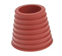 Milisten Cale Conique pour Parasol Extérieur, Entretoise pour Trou De Table De Patio, Caoutchouc Marron Résistant Haute Température, Accessoire Jardin Anti-Rayures Et Usure