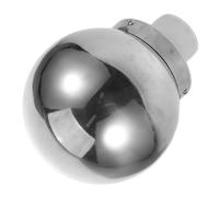 Milisten Capuchon de Poteau de Drapeau Accessoires de mât Haut Poteau de Drapeau Silver