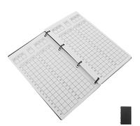 Milisten Carnet de Plongée sous-Marine Étanche 7x4 Pouces, 25 Pages