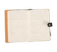 Milisten Carnet de Score Étanche Cuir PU Portable et Compact pour Enregistrement Rapide des Statistiques Pages Élégant pour Golfeurs Homme et Femme