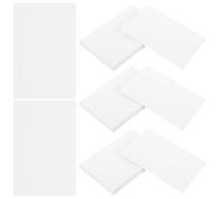 Milisten Cartes Vierges en Papier Cartonné Blanc 50 Pièces 10x15 Cm pour Cartes Mémoire Soi-même et Flash Cards pour Bureau et École