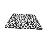 Milisten Cat Grooming Wrap Blanket Cow Print Soft Anti-Scratch Cat Nail Wrap for Easy Trimming and Medication Assistance at Home and Salon