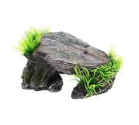 Milisten Caverne De Reptile Et Plateforme De Basking pour Terrapin Et Lézard Décoration De Terrarium Moderne Et Multifonctionnelle pour Habitat Reptilien