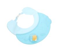 Milisten Chapeau Bain Garçon Fille Imperméable avec Visière Sécurité pour Douche Élimine Eau Protège Yeux Oreilles Facile Ajuster et Porter