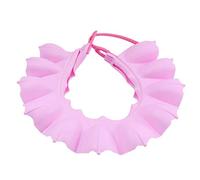 Milisten Chapeau de Bain Étanche Réglable pour Garçon Fille Bonnet de Lavage Doux Tpe pour Garçon Fille Rose