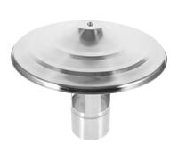 Milisten Chapeau de Pluie Acier Inoxydable pour Cheminée Protection Pluie et Vent Accessoire Pratique pour Foyer et Jardin Installation Facile sans Outils Diamètre