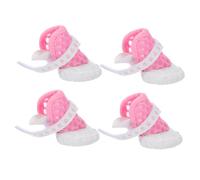 Milisten Chaussures pour Chien Antidérapantes Maille Respirante pour Chiots Protège-Pattes pour Trottoirs Chauds Et Planchers De Franc