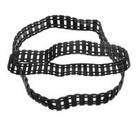 Milisten Chenilles Tank Miniature 2 Pièces en Plastique, Remplacement pour Char à Monter Soi-Même, Accessoires pour Jouets Télécommandés et Circuits Robotisés