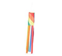 Milisten Chic Drapeau Décoratif Forme de Manche à Air Arc Ciel pour Jardin Décoration Extérieure pour Mois Fierté et Durable