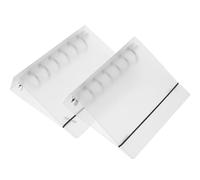 Milisten Classeur Souple A5 Transparent à 6 Trous en PP Mat, Lot de 2 Classeurs Rechargeables Élastique, pour Rangement de Fichiers et Documents la Maison Bureau