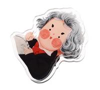 Milisten Clip de Partition Musique Réutilisable Plastique Design Cartoon Attrayant pour Piano Violon et Guzheng Maintien Sécurisé des Pages pour Musiciens Pratique