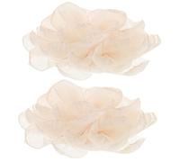 Milisten Clips à Chaussures Fleuris de Camélia, Accessoires Décoratifs pour Talons Hauts, Pince à Chaussures pour Occasions Spéciales Femmes