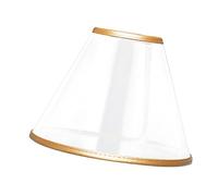 Milisten Collerette de Récupération pour Animaux Ajustable et Large Transparent PVC Respirant Protection Post Opératoire Morsures et Léchage pour et Chiens avec Tour de Cou