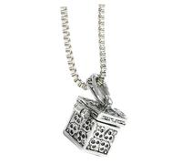 Milisten Collier Urne Funéraire pour Cendres Danimaux Pendentif Commémoratif pour Hommes Femmes et Souvenir et Élégant