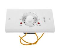 Milisten Contrôleur de Vitesse pour Ventilateur de cheminée : Thermostat de Ventilateur, Bouton de réglage du rhéostat pour la réparation du de cheminée électrique