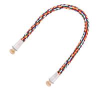 Milisten Corde d'escalade pour Perroquet Cage Oiseau Volière Cloche Jouets Calopsittes Gonflable Pigeon Perroquets Perroquet Suspendu Corde Debout Perroquet Debout Corde De Coton