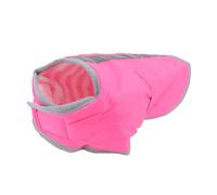 Milisten Costume de Noël pour chien - Chemise - Manteau pour chien - Pull à col roulé - Pull pour petit chien - Pull pour animal domestique - Pull à col roulé - Vêtements pour chat - Rose réversible