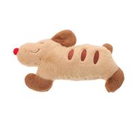 Milisten Coussin Peluche Chien 30 Cm Doux et Lavable, Compagnon de Sommeil Apaisant pour Petits Chiens Poilus, de Câlin la Maison, Favorisant Détente et Confort des Articulations