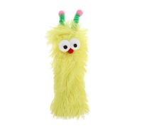 Milisten Coussin Peluche pour Chat à Herbe à Chat Interactif Forme de Chenille pour Activité Physique et Mentale Favorise Un Mode de Sain et