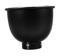 Milisten Couvercle Réfléchissant pour Lampe Chauffante de Reptiles Jour pour Terrariums Chaleur Optimise la Distribution de Température Lumière Construction Métallique Durable