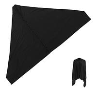 Milisten Couverture D'allaitement Multifonction En Coton Pour Maman, Poncho D'allaitement Boutons Réglables, Grosse Écharpe Noire Respirante, Pour L'allaitement En Extérieur Et Intérieur, Lot Unique