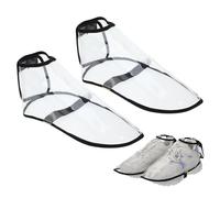 Milisten Couvre-Chaussures de Coiffure Tpu Taille S Protection Professionnelle pour Coiffeurs en Salon et Usage Restauration Anti-Cheveux Cassés