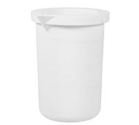 Milisten Creuset en Quartz 2 Kg pour Raffinage Coupe Crucible Haute Température Résistance Corrosion et Choc Creuset Plat pour Fusion Alliages Outil Moulage Bijoux Adapté