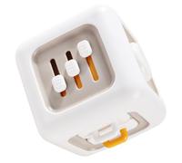 Milisten Cube d'Activités Sensoriel pour Bébé Jouet Éducatif Montessori 3D Développement des Compétences Manuelles Jouet Précoce pour Garçons et Filles 1 Pièce