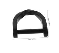 Milisten D Alliage de Boucle Détachable Sécurisée avec Verrou Cheval Clip Porte-clés Robuste pour Randonnée Camping et Usage Quotidien Extérieur