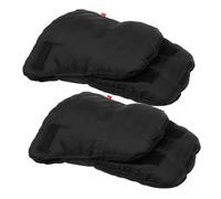 Milisten de Poussette Isolants Oxford Mitaines Détachables Coupe Vent et Chaudes pour Hiver Confortables pour Parents