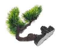 Milisten Décor Aquarium Plante Artificielle Réaliste sans Danger pour Poisson Ornement Haute Simulation Décoration Vivarium sans Odeur Accessoire pour Aquarium Fish Tank