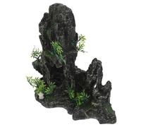 Milisten Décoration Aquarium Grotte pour Crevettes Cachette Stable pour Poissons Aménagement Paysager pour Aquarium Abri pour Crevettes Décorations De Château