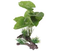 Milisten Décoration Aquarium Plante Artificielle Réaliste Verte Petite Légère Ornement pour Réservoir Poissons Aménager Aquarium Eau Douce et Salée
