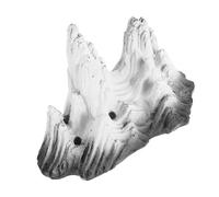 Milisten Décoration Enneigée Résine pour Aquarium Ornement Naturel pour Terrarium et Bureau Paysage Miniature Créatif pour Poissons et Reptiles
