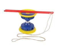 Milisten Diabolo à Trois Roulements de Jonglerie Chinois pour Adultes et Garçon Fille pour Fitness et Divertissement Couleur Bleue avec Bâtons Couleur Aléatoire Couleur Aléatoire