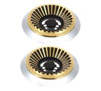Milisten Diffuseur de Chaleur Compatible Wok pour Cuisinière à Gaz en Acier Inoxydable Lot de 2, Installation Facile, Répartition Uniforme Chaleur