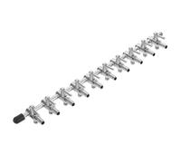 Milisten Distributeur Air Aquarium Robuste avec Valve de Contrôle Précis Séparateur de Tuyaux pour Pompe à Air Accessoire Fiable pour Aquarium et Croissance des Plantes Aquatiques