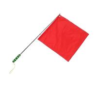 Milisten Drapeau Arbitrage Équestre Télescopique Professionnel Léger et Résistant Aux Intempéries Kit Portable pour Entraînement et Compétition Équestre