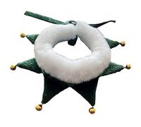 Milisten Écharpe De Noël pour Animaux avec Cloches Écharpe Décorative pour Chiens Et Chats Accessoire Festif Et Confortable pour Hiver Joyeux