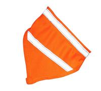 Milisten Écharpe de Visibilité pour Animaux de Compagnie en Polyester Respirant Bandana Phosphorescent pour Balades Nocturnes en Extérieur