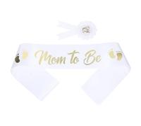 Milisten Écharpe Pour Et Badge Pour Futur Papa Décoration Pour Shower Design Unique Et