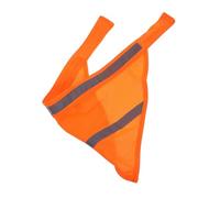 Milisten Écharpe Réfléchissante pour Chiens Bandana Confortable Et Lavable pour Animaux De Compagnie Orange