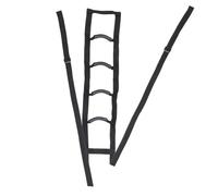 Milisten Échelle de Lit avec Poignées Confortables Dispositif Assistance Au Redressement pour Personnes Âgées Soutien Sécurisé pour Mobilité Au Lit Usage à Domicile ou Établissement Sangle