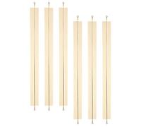 Milisten Éléments Chauffants de Remplacement pour Scelleuse Manuelle, 6 Pièces Fil Chauffant Plat 400 Mm Gainé Tissu, Accessoires pour Machine à Emballer sous Vide, Couleur Aléatoire