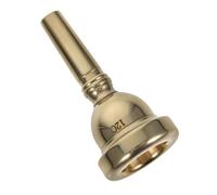 Milisten Embouchure de Trombone Alto Alliage de Zinc et Pratique Couleur Argentée pour Instrument de Musique