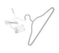 Milisten Enseigne Lumineuse LED Néon de Cintre Blanc, Éclairage USB Rechargeable pour Décoration Mariage, à Suspendre Robe de Mariée, Panneau Lumineux Romantique pour Salle de Réception